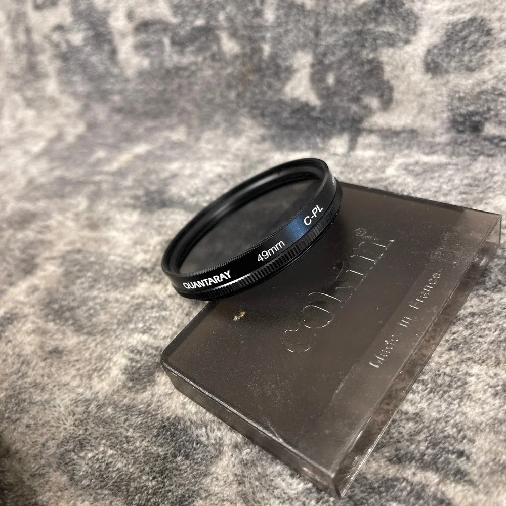 Quantaray 49mm C-PL Circular Polarizer‎ Camera Lens Filter Japan Photography